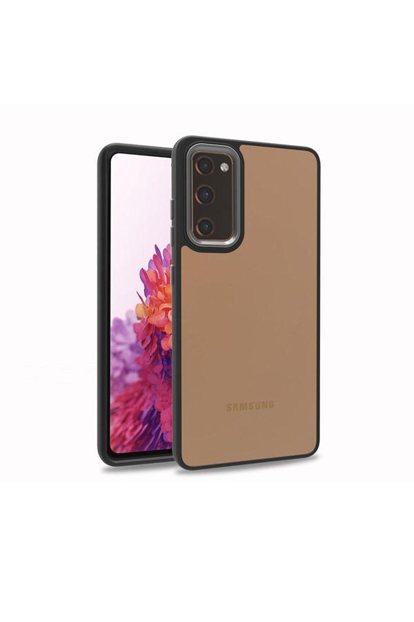Kılıftech Galaxy S20 Fe Uyumlu Zore Flora Kılıf-Siyah - Image 1