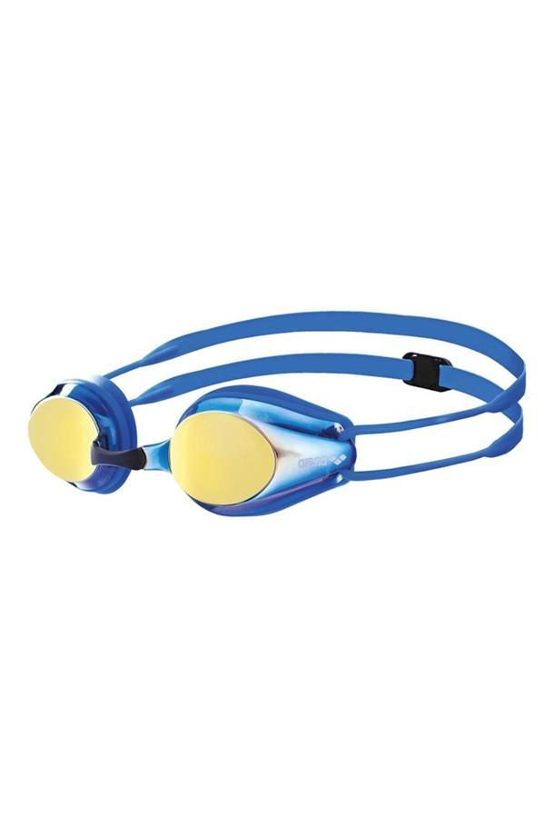 Arena Tracks Jr Mirror Unisex Mavi Yüzücü Gözlüğü 1E56073 - Image 1