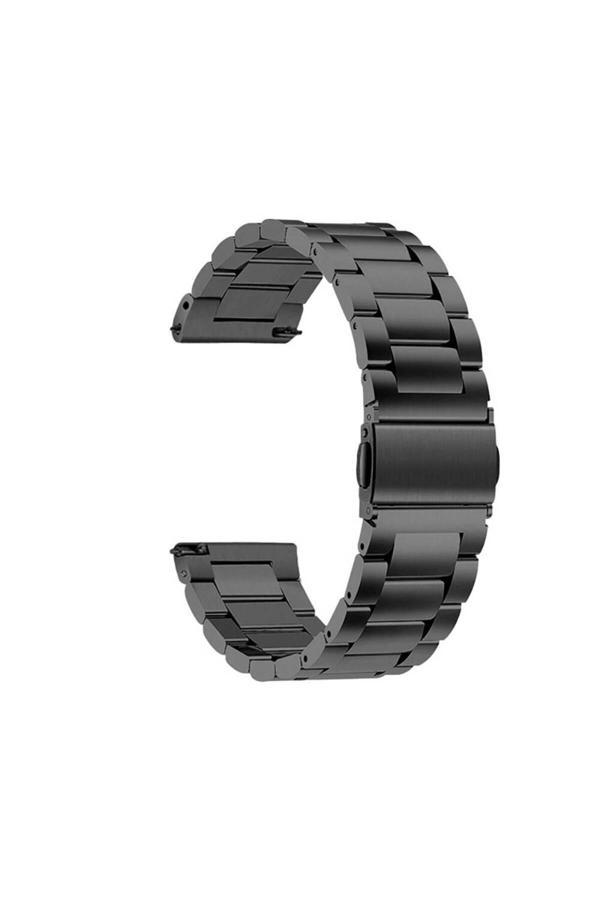 Kılıfda Kılıf Gear S3 Clo Band-04 22Mm Metal Kordon-Siyah - Image 1