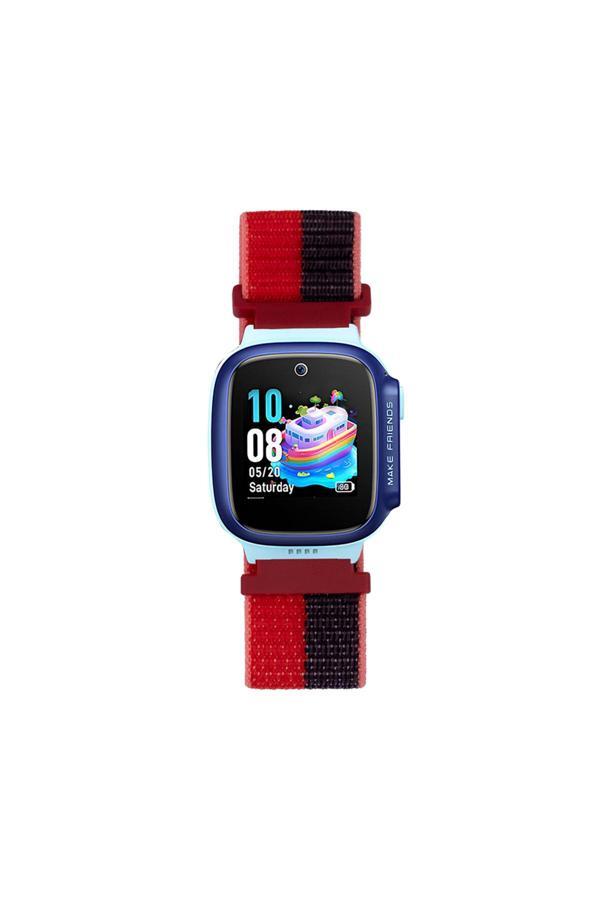 Tuva Teknoloji Huawei Watch Gt5 Pro 42Mm Tuva Krd-03 Çocuklara Özel Hasır Kordon - Kırmızı - Image 1