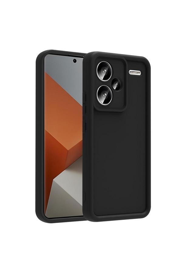 Kılıftech Redmi Note 13 Pro Plus Kılıf Kamera Korumalı Kth Ananas Kapak - Siyah - Image 1