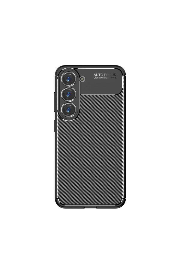 Kılıftech Galaxy S23 Uyumlu Zore Negro Silikon Kılıf-Siyah - Image 1