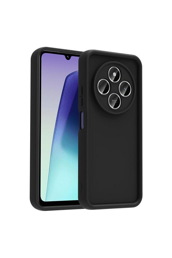 Kılıftech Redmi 14C Kılıf Kamera Korumalı Blt Ananas Kapak - Siyah - Image 1