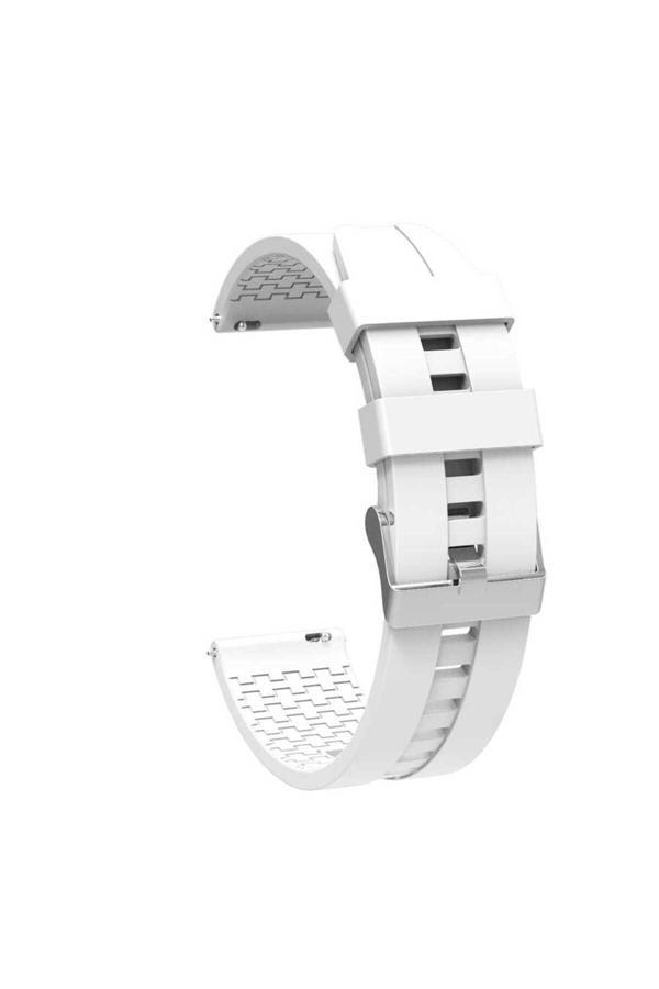 Cepmarketin Galaxy Watch 42Mm Krd-23 20Mm Uyumlu Zore Kordon Beyaz - Image 1