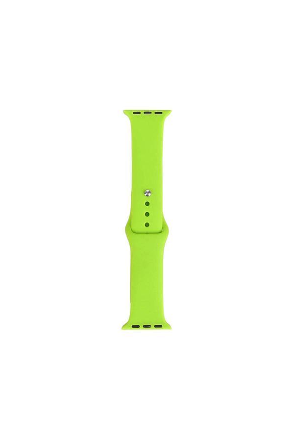 Wenixs Watch 7 41Mm Band Serisi Klasik Kordon Silikon Strap Kayış-Yeşil - Image 1