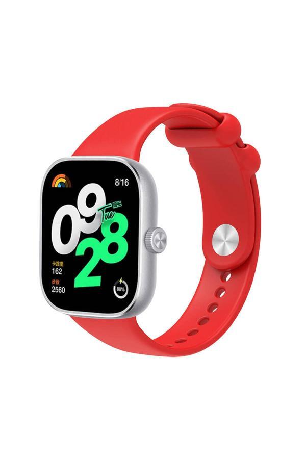 Zore Mi Band 8 Pro Clo Krd-109 Silikon Kordon-Kırmızı - Image 1