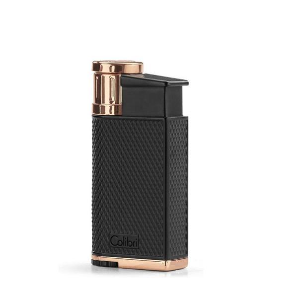 Colibri Evo Storm Çift Alevli Çakmak Puro Çakmağı Rose Siyah - Image 1