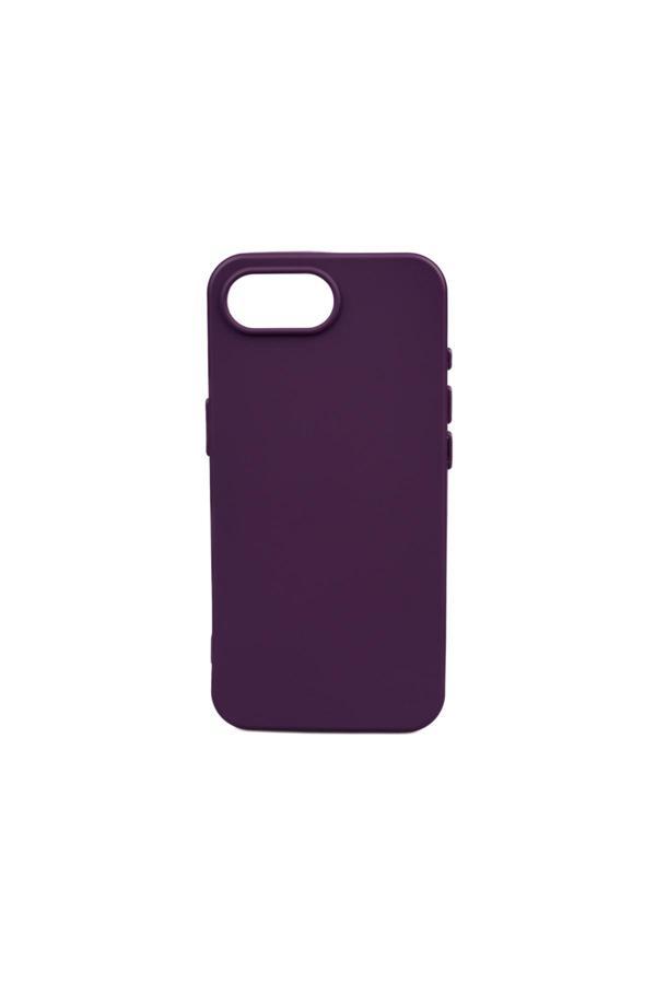 Kılıftech İphone 16E Kılıf Zore Biye Silikon - Mor - Image 1