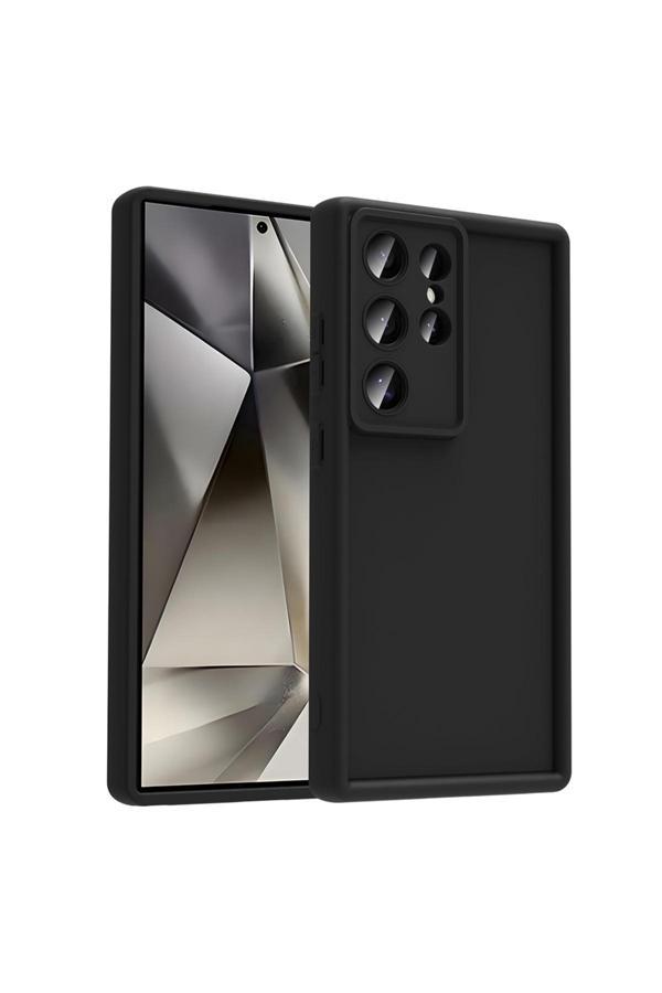Kılıftech Galaxy S24 Ultra Kılıf Kamera Korumalı Kth Ananas Kapak - Siyah - Image 1