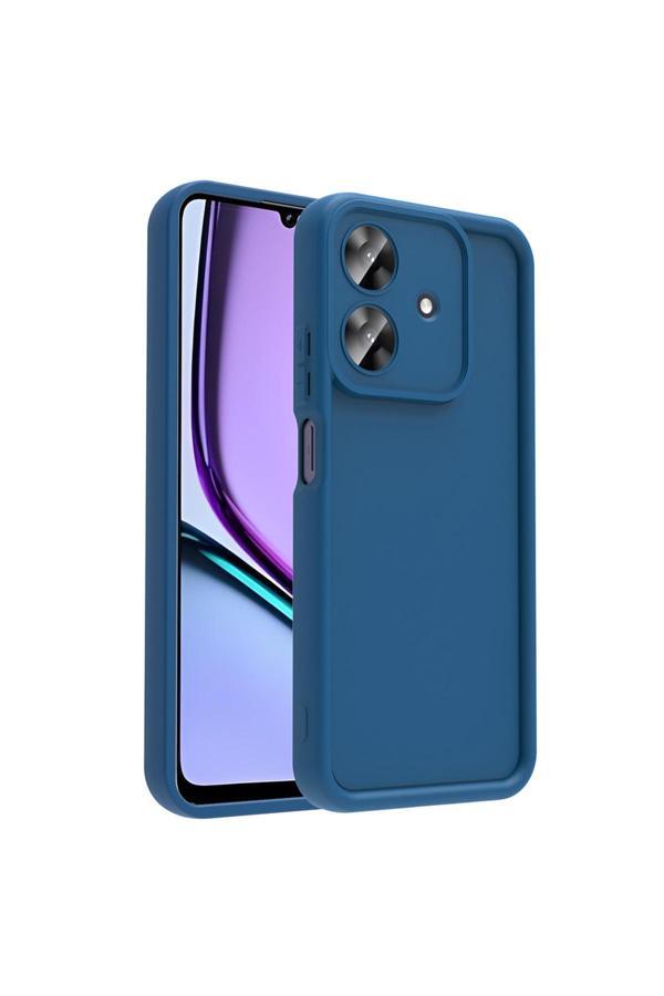 Kılıftech Realme Note 60 Kılıf Kamera Korumalı Kth Ananas Kapak - Koyu Yeşil - Image 1
