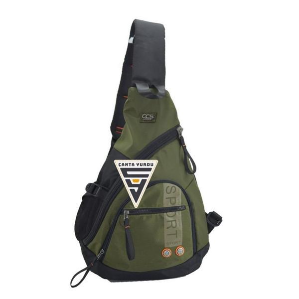 Ccs 51279 Çapraz Askılı Ergo Sırt Çantası Yeşil - Image 1