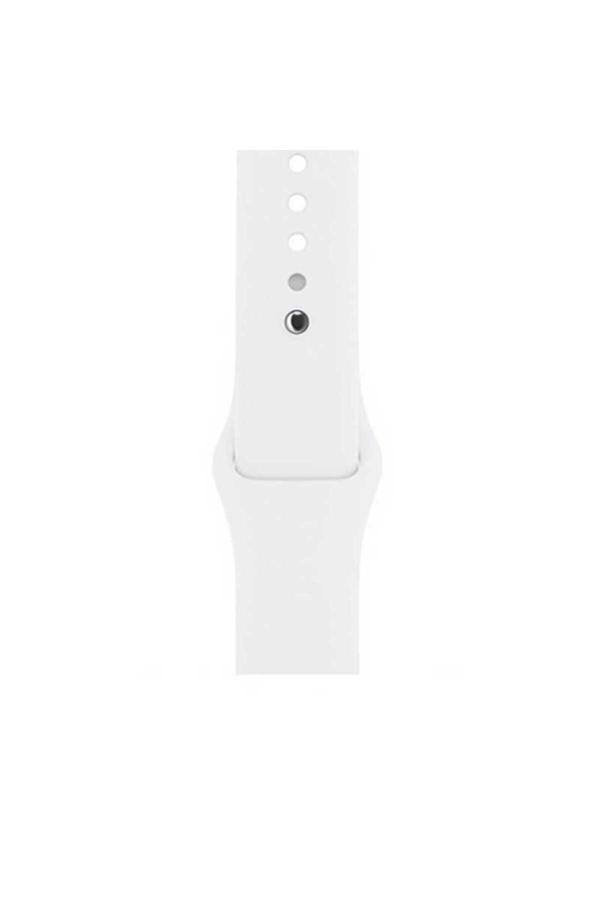 Göktuğ Aksesuar Watch 38Mm Uyumlu Klasik Zore Kordon-Beyaz - Image 1