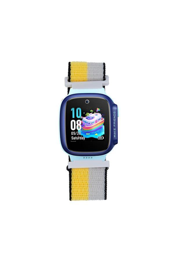 Fzd Global Huawei Watch Gt5 Pro 42Mm Fzd Krd-03 Çocuklara Özel Hasır Kordon - Sarı - Image 1