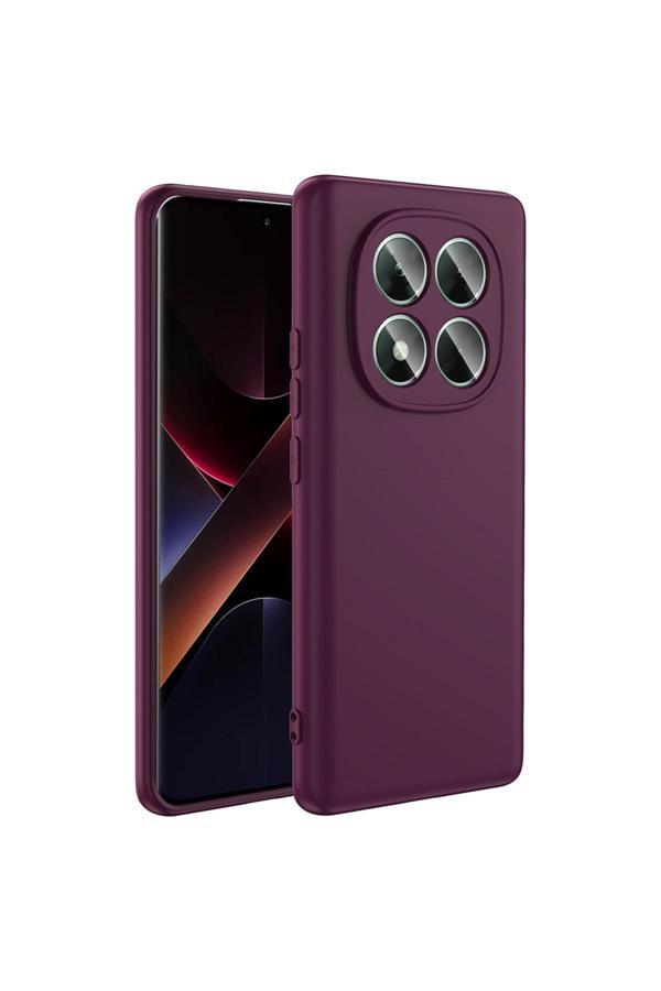 Kılıftech Poco X7 Kılıf Kth Mara Lansman Kapak - Koyu Mor - Image 1