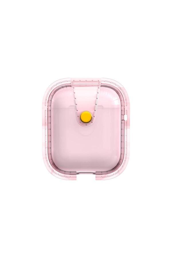 Kılıftech Air-Pods Zore Airbag 33 Darbelere Karşı Dayanıklı Magnetik Kılıf-Pembe - Image 1