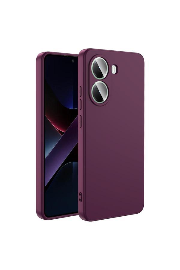 Nüanstek Poco X7 Pro Kılıf Nua Mara Lansman Kapak - Koyu Mor - Image 1