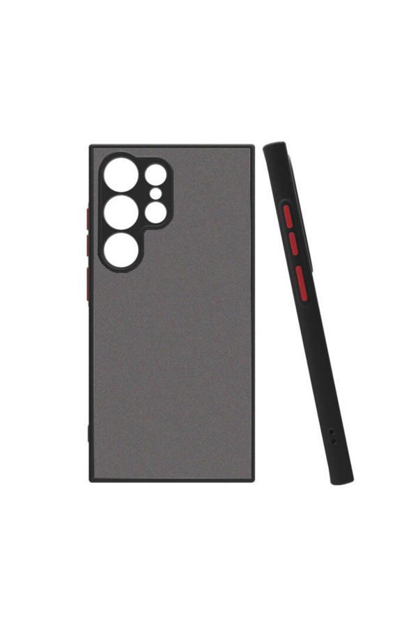Kılıftech Galaxy S24 Ultra Uyumlu Zore Hux Kılıf-Siyah - Image 1