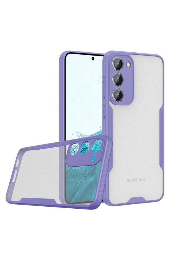 Zore Galaxy S23 Plus Uyumlu Zore Parfe Kılıf-Mor - Image 1