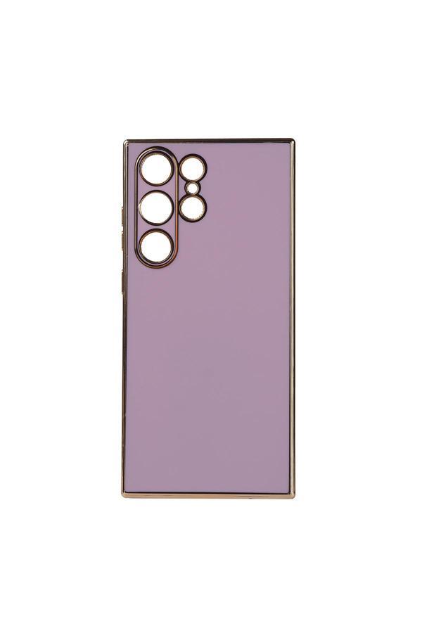 Kılıftech Galaxy S23 Ultra Uyumlu Zore Bark Kılıf-Lila - Image 1