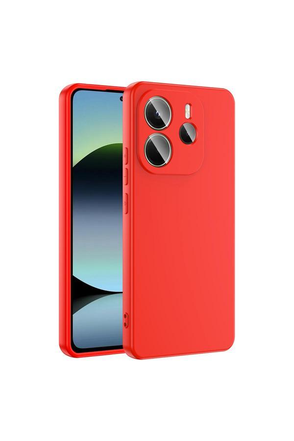 Ardemix Redmi Note 14 4G Kılıf Ardx Mara Lansman Kapak - Kırmızı - Image 1