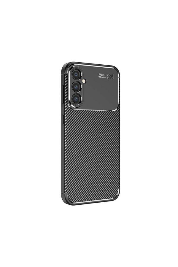Kılıftech Galaxy S24 Plus Uyumlu Zore Negro Silikon Kılıf-Siyah - Image 1