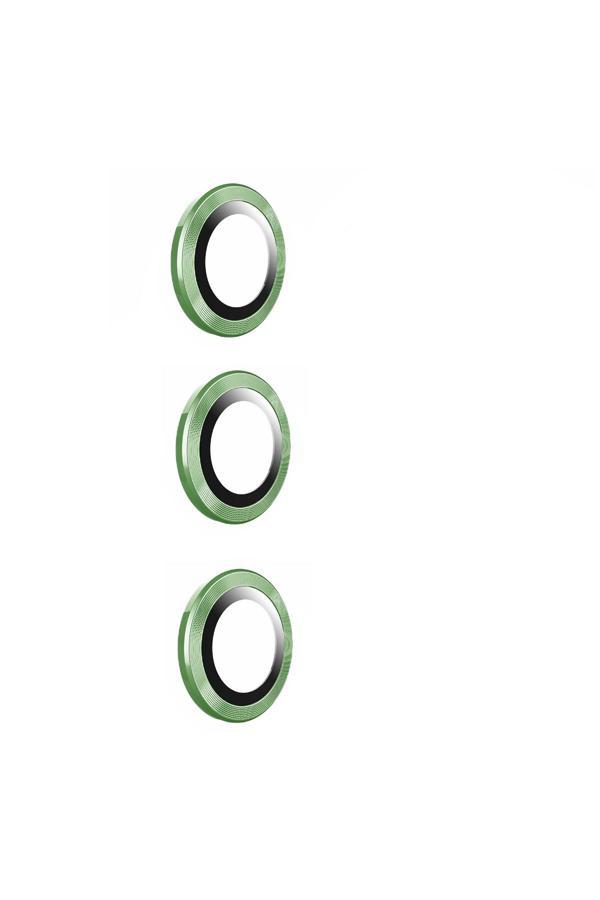 Kılıftech Galaxy S24 Uyumlu Zore Kamera Koruyucu Cam Filmi-Koyu Yeşil - Image 1