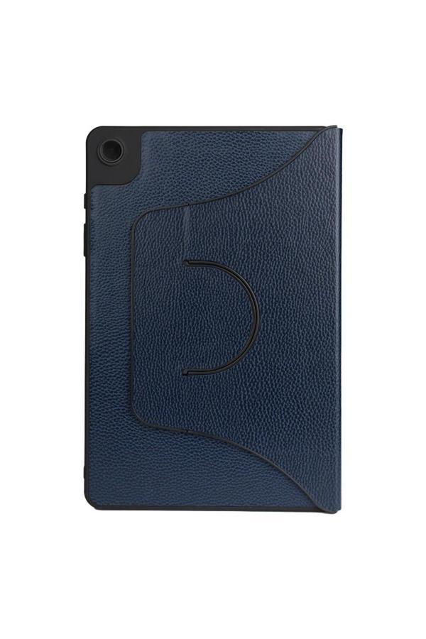 Kılıftech Galaxy Tab A9 Uyumlu Zore Fest Dönebilen Standlı Kılıf-Lacivert - Image 1