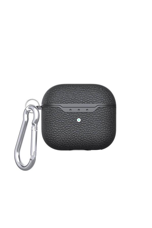 Zore Air Pods 4 Kılıf Airbag 03 Silikon-Siyah - Image 1