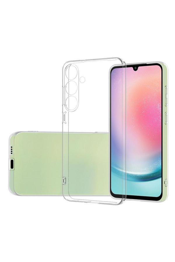 Kılıftech Galaxy S25 Uyumlu Kılıf Zore Süper Silikon Kapak-Şeffaf - Image 1