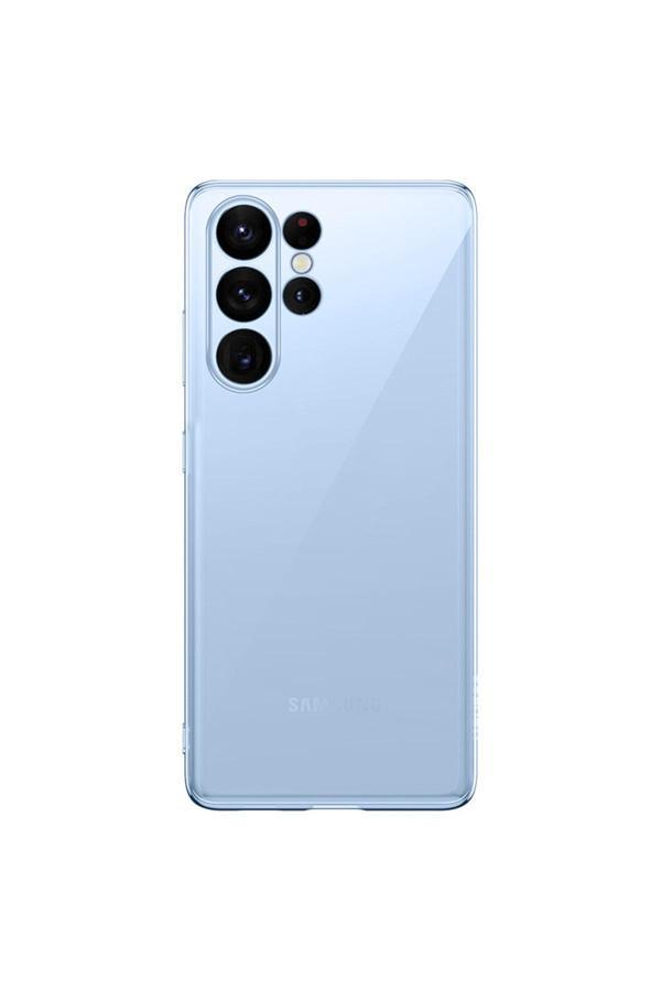 Kılıftech Galaxy S25 Ultra Uyumlu Kılıf Zore Süper Silikon Kapak-Şeffaf - Image 1