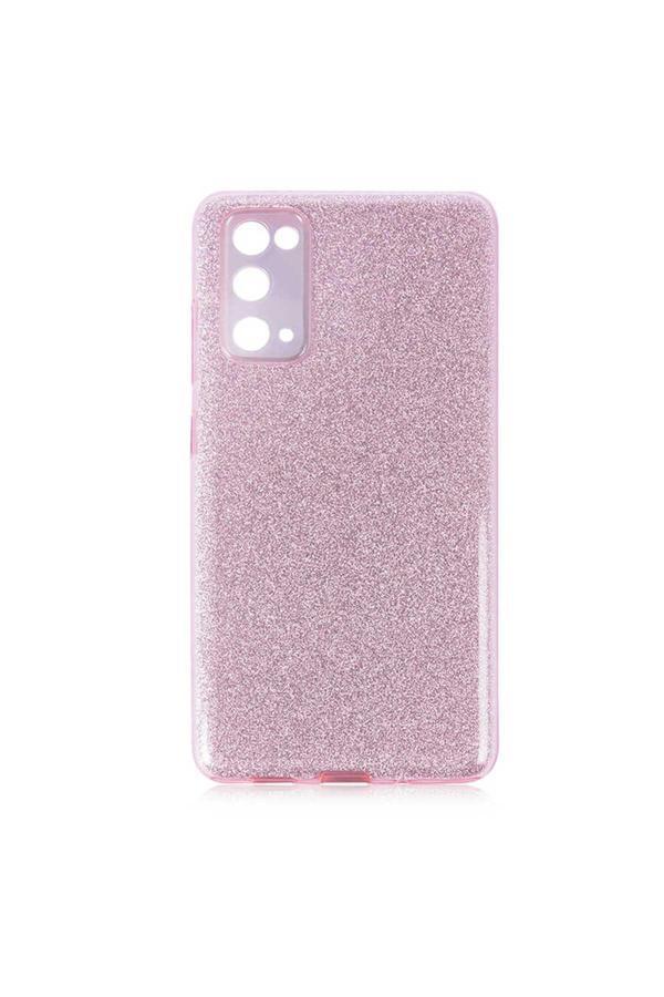 Kılıftech Galaxy S20 Fe Uyumlu Zore Shining Silikon-Pembe - Image 1
