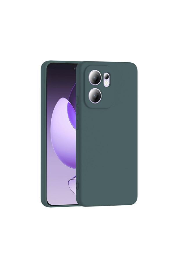 Kılıftech Reno 13F 5G Kılıf Kth Mara Lansman Kapak - Koyu Yeşil - Image 1