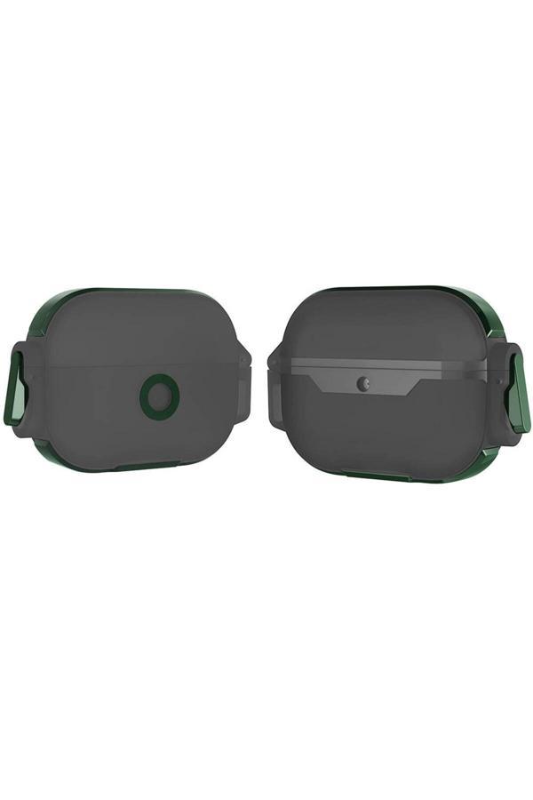Marselit Air-Pods Zore Airbag 34 Darbelere Karşı Dayanıklı Kılıf-Yeşil - Image 1
