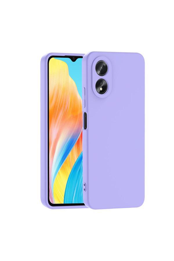 Kılıftech Oppo A38 Uyumlu Zore Mara Lansman Kapak-Lila - Image 1