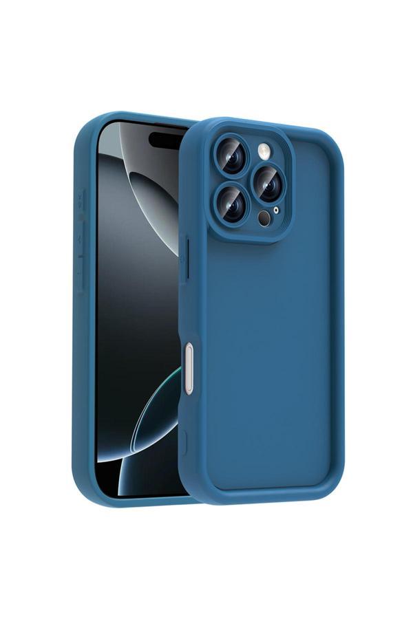 Zeyline İphone 16 Pro Kılıf Kamera Korumalı Zyl Ananas Kapak - Koyu Yeşil - Image 1