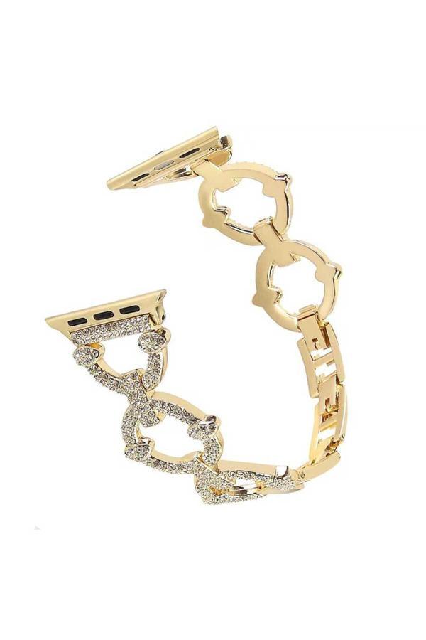 Kılıftech Watch 40Mm Uyumlu Krd-57 Metal Zore Kordon-Gold - Image 1