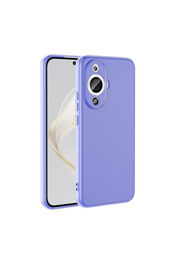 Kılıftech Huawei Nova 12S Uyumlu Kılıf Zore Mara Lansman Kapak-Lila - Image 1