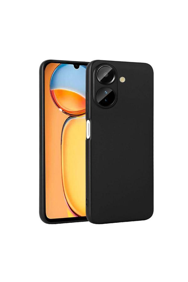 Kılıftech Poco C65 Kılıf Zore Premier Silikon Kapak-Siyah - Image 1