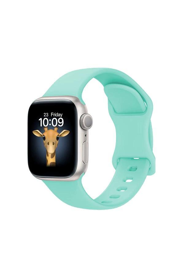 Kılıftech Watch 38Mm Uyumlu Zore Krd-131 Silikon Kordon Strap Kayış-Açık Yeşil - Image 1