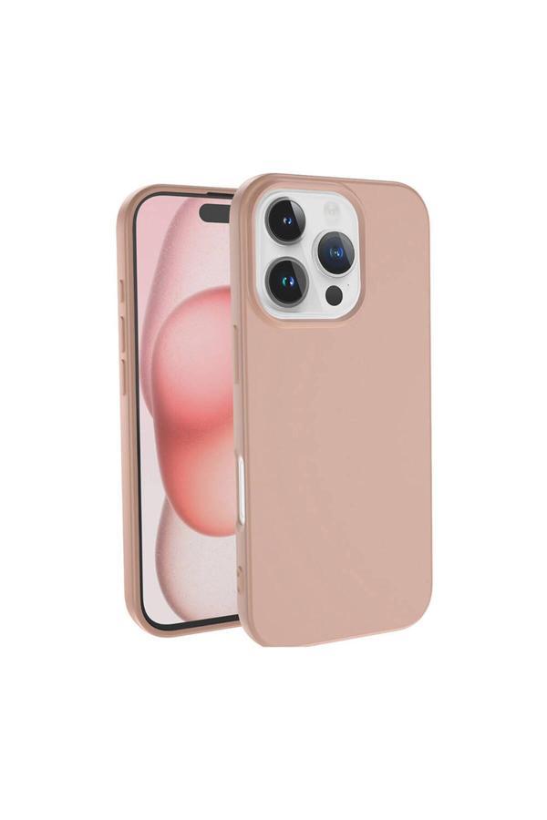 Nüanstek Apple İphone 16 Pro Kılıf Zore Lsr Lansman Kapak-Gold - Image 1