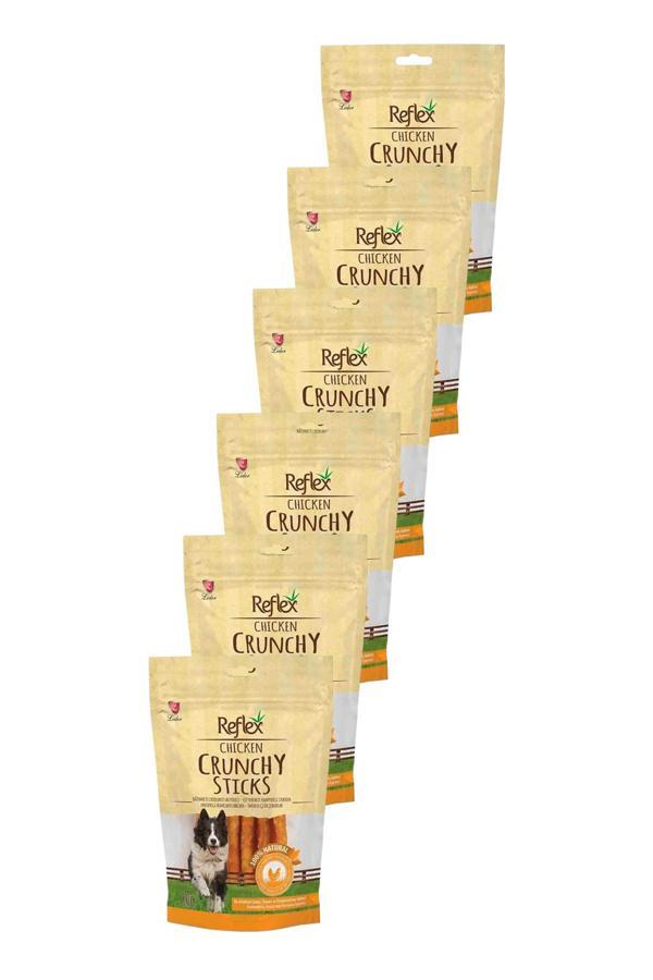 Crunchy Sticks Tavuklu Çıtır Köpek Ödül Çubukları 80gr Altılı Paket - Image 1