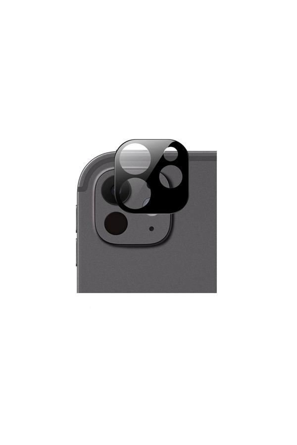 Riseofglc İpad Pro 13 2024 Zore 3D Kamera Camı - Siyah - Image 1