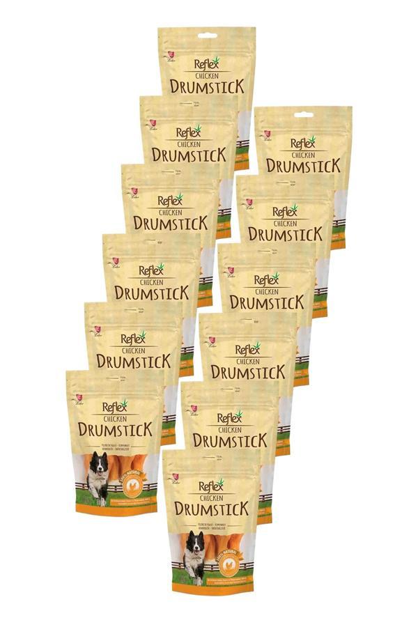 Drumstick Tavuk Baget Köpek Ödül Maması 80gr Onikili Paket - Image 1