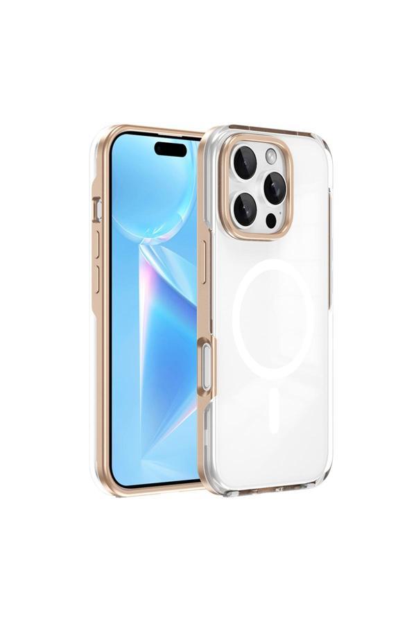 Zore İphone 16 Pro Uyumlu Magsafe Şarj Özellikli Çıkarılabilir Arka Yüzeyli Polar Kapak - Image 1