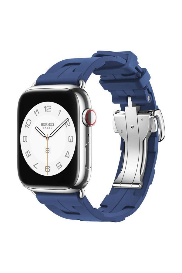 Kılıftech Watch 7 41Mm Spor Görünümlü Clo Krd-94 Silikon Kordon-Lacivert - Image 1