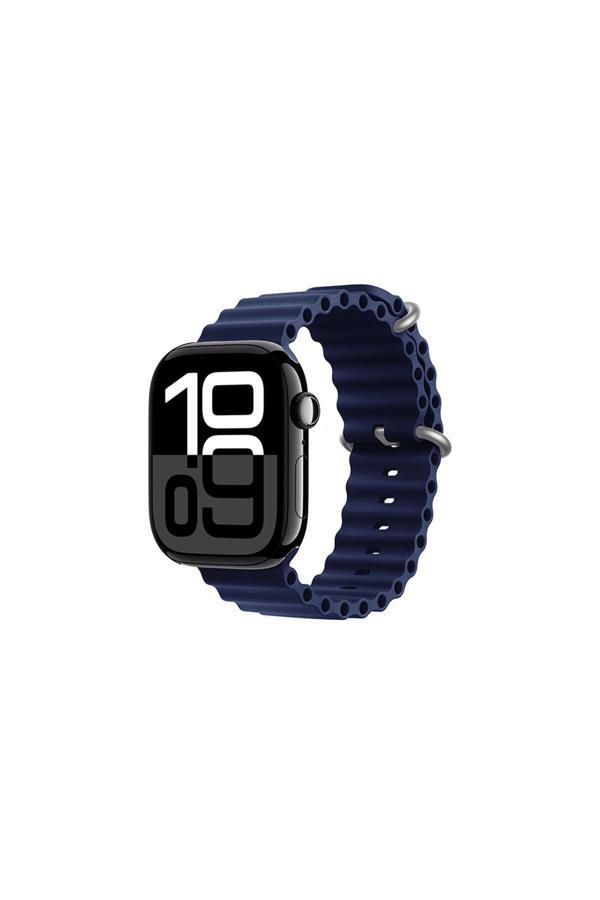 Zen Aksesuar Watch 10 46Mm Uyumlu Zore Krd-75 Silikon Kordon-Lacivert - Image 1