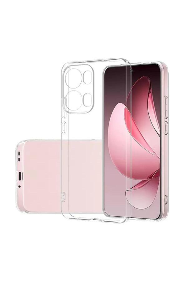 Kılıftech Reno 13 Pro Kılıf Kth Süper Silikon Kapak - Şeffaf - Image 1