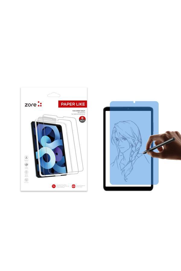 Kılıftech Xiaomi Redmi Pad Se 8.7 Uyumlu Zore Paper-Like Ekran Koruyucu-Şeffaf - Image 1