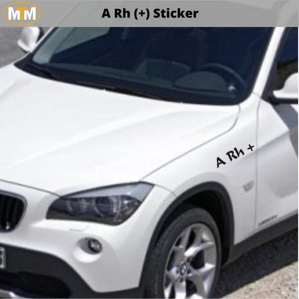 A Rh (+) Sticker - Image 1