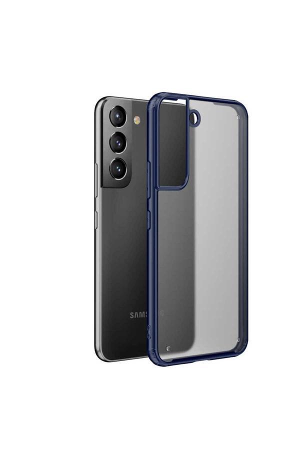 Kılıftech Galaxy S22 Uyumlu Zore Volks Kılıf-Lacivert - Image 1